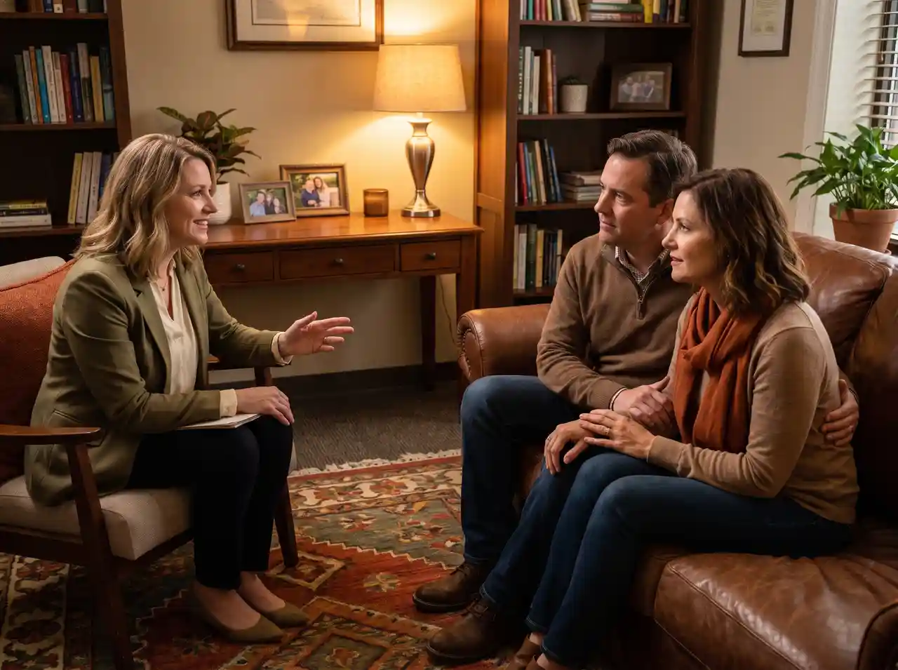 Marriage counselling helping couples strengthen communication and relationships