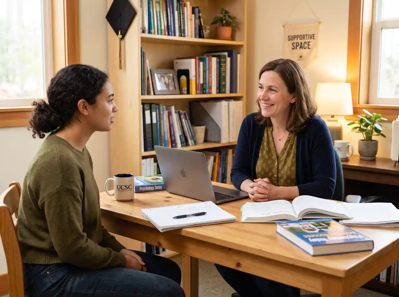 Student coaching for confidence and academic success